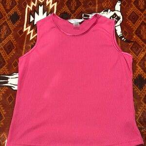Pink Sleeveless Top